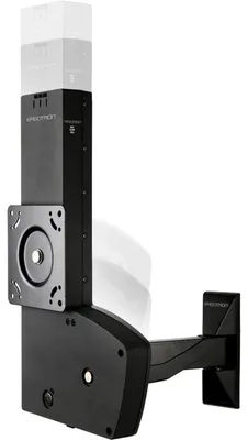 Produktbild von Ergotron 61-113-085, 13,6 kg, 68,6 cm (27"), 106,7 cm (42"), 100 x 100 mm, 400 x 400 mm, Schwarz