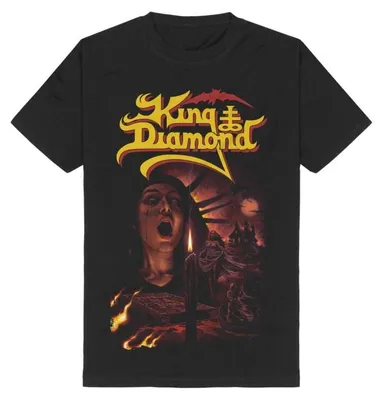 Produktbild von King Diamond T-Shirt Herren Fatal Portrait Collage schwarz M