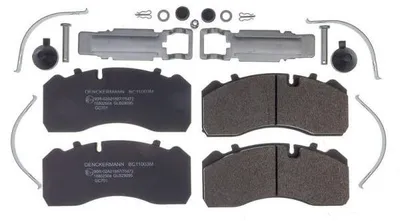 Produktbild von EBG Bremsbeläge vorne hinten Iveco MAN 0004210710