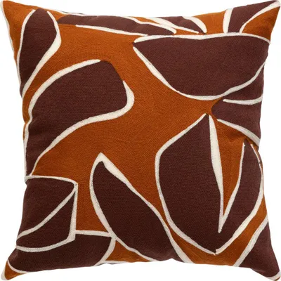 Image de Atmosphera createur d'interieur - Kissen stickerei hary rubinrot 45x45cm