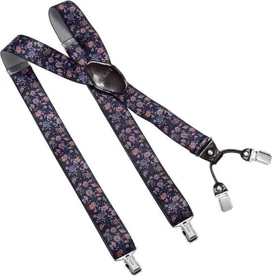 Produktbild von Herren Bretels 3,5 cm Breites elastisches Y-Modell mit 4 Clips und verstellbarer Länge