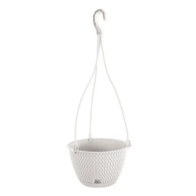 Obrázok produktu pre KVETINÁČ závesný Splofy round W 23cm BIELY
