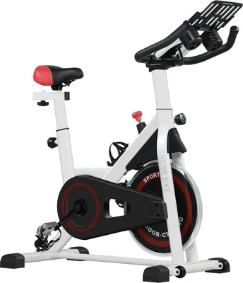 Immagine prodotto di Ergometro, resistenza regolabile, fino a 120 kg, acciaio, L103xL53xH100-114cm, bianco/nero, 103 cm, 114 cm, 53 cm, 26,5 kg