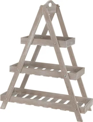 Obrázok produktu pre PROGARDEN Stojan na kvety drevený 3 poschodia KO-CC5045000