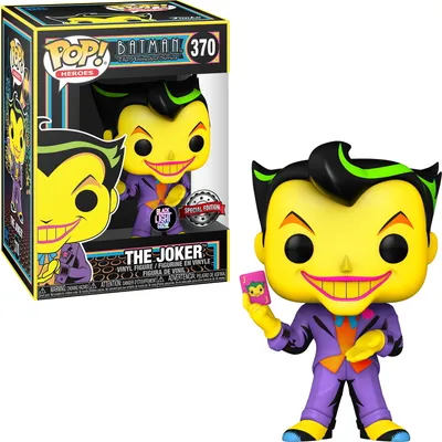 Produktbild von Batman - The Joker 370 Special Edition Black Light Glow - Funko Pop! - Vinyl Figur