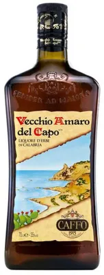 Obrázek produktu pro Caffo Vecchio Amaro del Cape bylinný likér s 29 bylinami 700ml