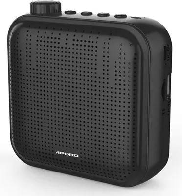 Produktbild von Mini-Sprachverstärker – Sprachverstärker – Sprachverstärker mit Headset – tragbar – Sprachverstärker mit kabelgebundenem Mikrofon für Lehrer und Guides
