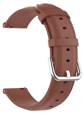 Zdjęcie produktu dla Techsuit Pasek Samsung Galaxy Watch 4/5/Active 2, Huawei Watch GT - Brązowy