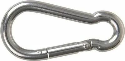 Zdjęcie produktu dla Karabińczyk ze stali nierdzewnej AISI 316 Ø13 mm  Osculati 09.187.16