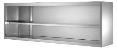 Image de Armoire ouverte à suspendre, profondeur de 400 mm, dimensions : 1500 x 400 x 600 mm