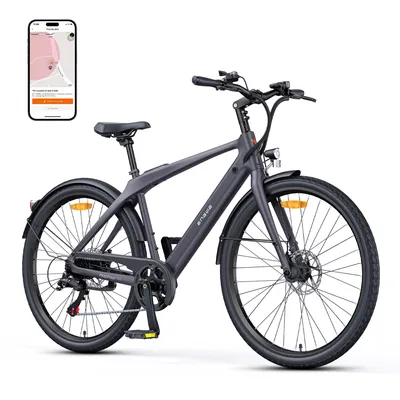 Obrázok produktu pre ENGWE E Bike, mestský elektrobicykel a E-Hollandbike s 36V 10Ah batériou do 100 km, podpora krútiaceho momentu, SHIMANO 7 rýchlostí, APP a Bluetooth, motor s vnútorným rotorom N1