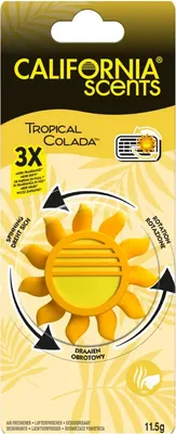 Obrázok produktu pre California Scents - Spinner Vent Stick Tropical Colada