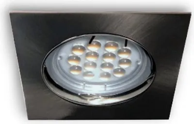 Produktbild von C-Light 3,5 W High Lumen LED Square Spot 230 V / GU10 alu geb.