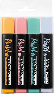 Image de Tratto F835801 marqueur 4 pièce(s) Couleurs assorties