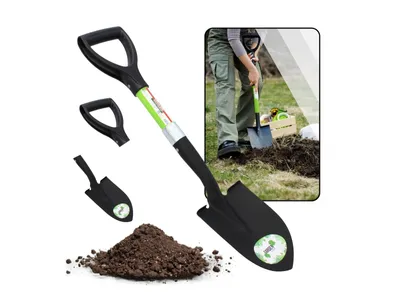 Obrázek produktu pro Mini lopata se sklolaminátovou rukojetí 14,7x21,2x37,7x67 cm