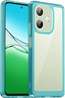 Produktbild von OPPO A5 Pro 5G Hülle - Coverup Transparent ShockProof TPU Back Cover - Blau
