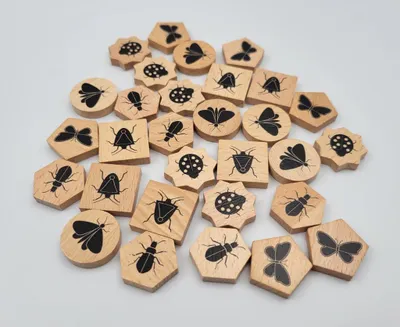 Produktbild von Birdwatcher: Deluxe Upgrade Tokens - Brettspiel zubehör - ENG Edition