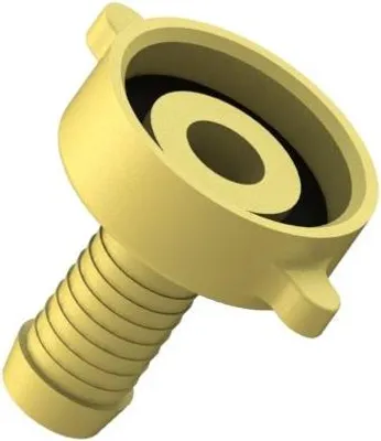 Immagine prodotto di Js Ms-Schlauchverschraub.,Schwer  2-Teilig,Flachdichtend,1/2"X1"