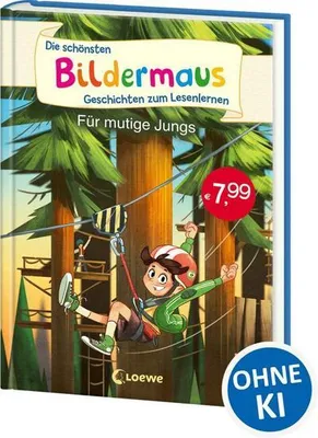 Immagine prodotto di Die schönsten Bildermaus-Geschichten zum Lesenlernen für mutige Jungs