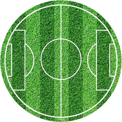 Produktbild von Tortenwaffel Fußballfeld 20cm
