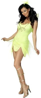 Produktbild von Feekostüm Kostüm Fee hellgrün Minikleid y Kleid Gr. 36/38 (S), 40/42 (M), Größe:S
