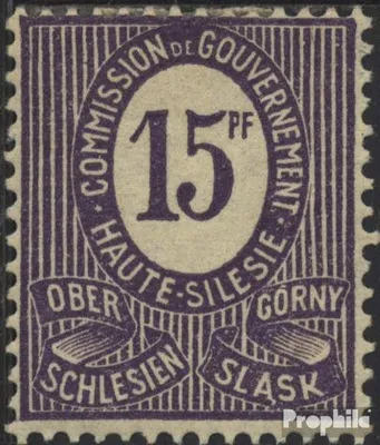 Produktbild von Briefmarken Oberschlesien 1920 Mi 5 gestempelt Ziffern