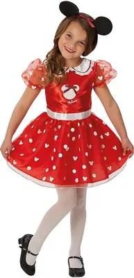 Produktbild von Disney's Minnie Maus Kostümkleid für Kinder Kindergröße: 104