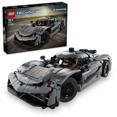 Obrázek produktu pro LEGO Technic Šedé hyperauto Koenigsegg Jesko Absolut, Sada na stavění, 10 rok/roky, Plast, 801 kusů, 990 g