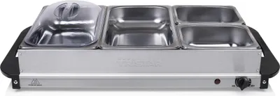 Immagine prodotto di Tristar BP-6285 Buffet server - 300 W - 230 V - 50/60 Hz - acciaio inox - acciaio inox - acciaio inox (BP-6285)