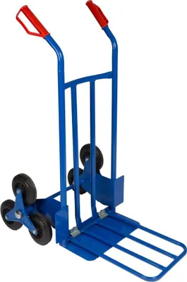 Immagine prodotto di Carrello manuale a 6 ruote saliscale - Portata max. Carico 150Kg