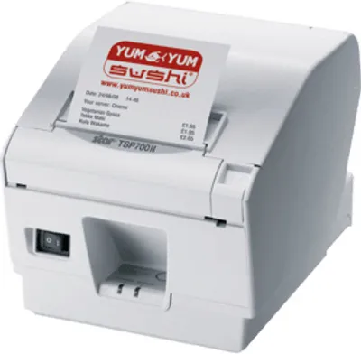 Produktbild von Star Micronics TSP743 II, Wärmeübertragung, 250 mm/sek, Weiß