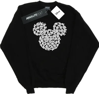 Produktbild von Disney - "Head Of Hands" Sweatshirt für Herren BI38785 (4XL) (Schwarz)
