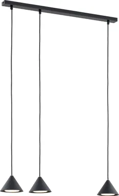 Produktbild von Bioledex Fredarn Pendelleuchte 3-fach GX53 schwarz 70x100x12cm  Europe