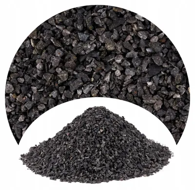Image de Gravier d'aquarium, basalte 2-3 mm, noir, 2 kg