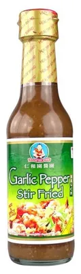 Produktbild von Healthy Boy - Garlic Pepper Stir Fried Sauce - Knoblauch Pfeffer Sauce - 250ml
