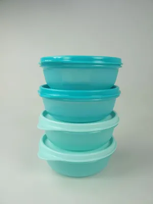 Produktbild von TUPPERWARE Kühlschrank Hit-Parade 300ml hell (2) +dunkel (2) türkis kl Hitparade
