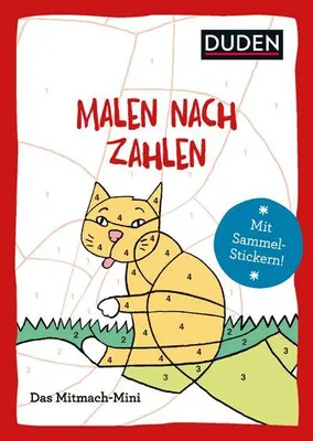 Produktbild von Duden Minis (Band 28) - Malen nach Zahlen / EB