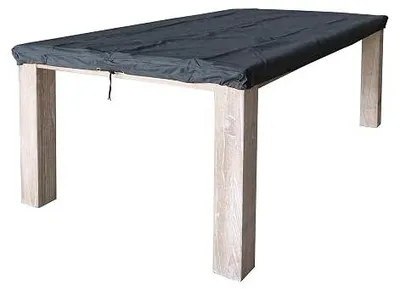 Zdjęcie produktu dla Pokrowiec na blat stołu 160X90 cm wodoszczelny szary ochronny