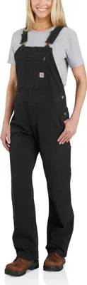 Produktbild von Carhartt Damen Latzhose Crawford, Farbe:Black, Größe:XS