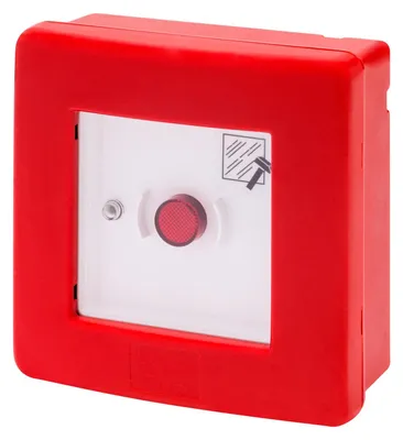 Image de Gewiss GW42201 système de fermeture avec alarme Rouge, Blanc Verre, Métal
