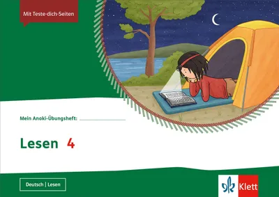 Obrázek produktu pro Lesen 4: Übungsheft Klasse 4 (Mein Anoki-Übungsheft)