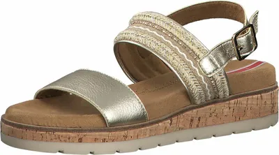 Produktbild von s.Oliver Damen Sandalette 5-5-28227-34 in gold (Größe: 39)
