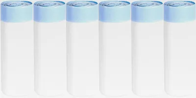 Produktbild von PURAMAX 2, PURAMAX und PURAX Ersatzabfallbeutel, 6 Rollen, 120 Stück, 55 x 30 cm, tragbare Katzenstreu Auffangbeutel für selbstreinigende Katzentoilette