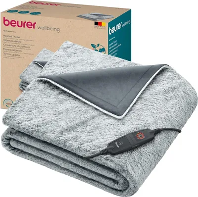 Produktbild von Beurer HD 75 Cosy Nordic Wärmezudecke 180x130cm 6 St.Grey 400.00 (A)