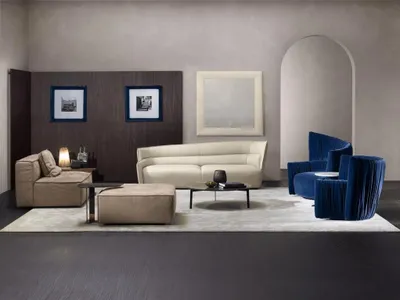 Produktbild von Luxus Sofagarnitur Couch Set 3+1 Sitz Sessel PRIANERA JVmoebel