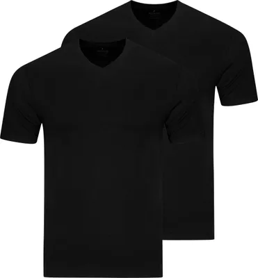 Produktbild von RAGMAN 2er Pack Basic Unterhemd / Shirt Kurzarm Bequem und atmungsaktiv, Vielseitiges Basic, Optimale Passform