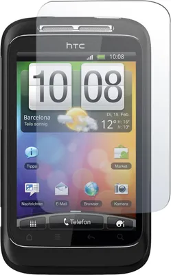 Produktbild von 4er-Pack PhoneNatic Displayschutzfolien klar  kompatibel mit HTC Wildfire S