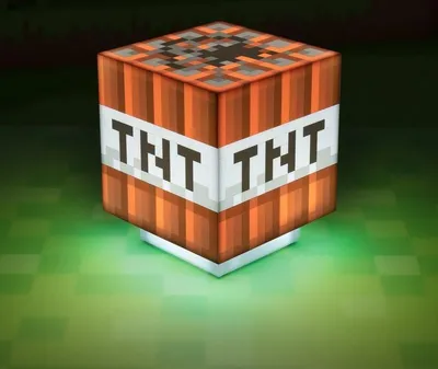 Zdjęcie produktu dla Lampa Minecraft TNT z dźwiękiem