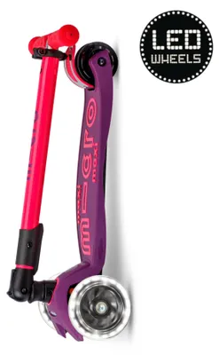 Produktbild von Micro Maxi Micro – faltbare LED-Leuchte in Lila, Rosa und Neon