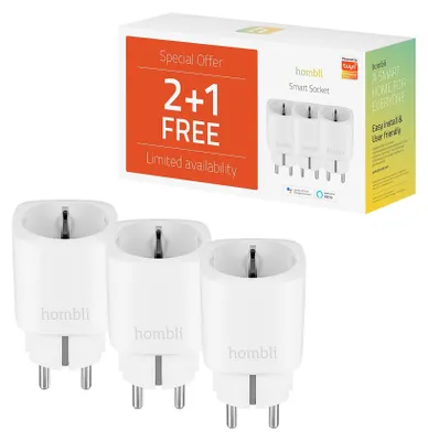 Obrázek produktu pro Programovatelná chytrá zásuvka s Wi-Fi pro automatizaci zařízení